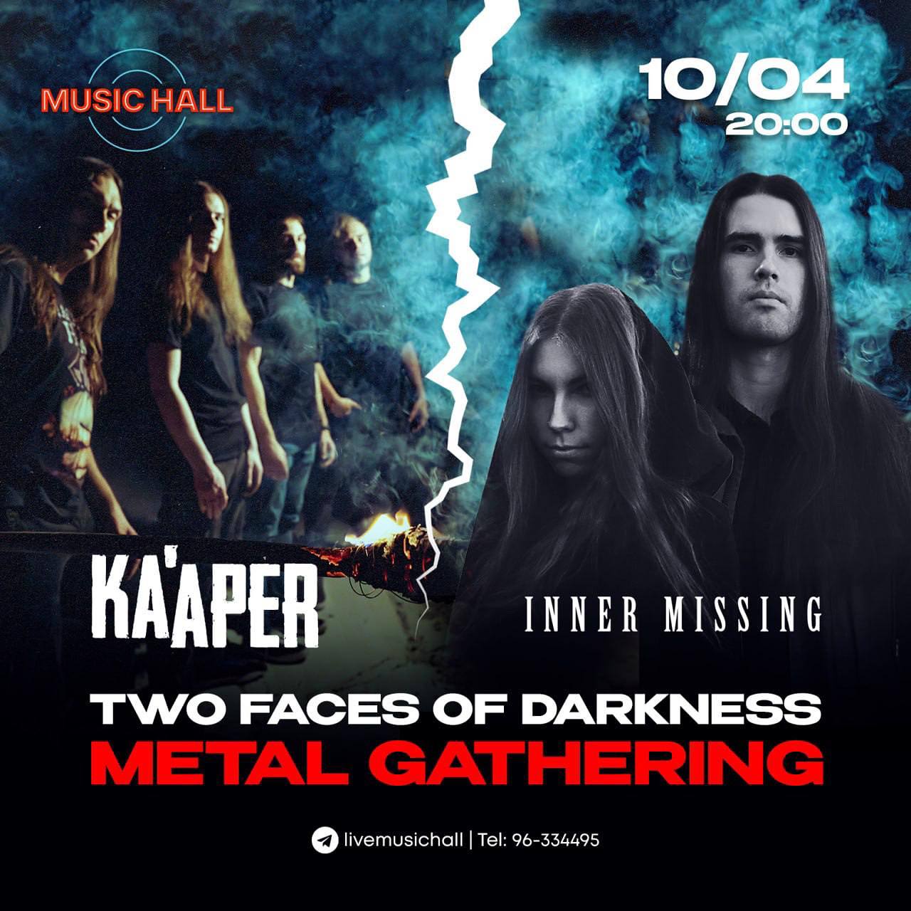 Two Faces of Darkness at Music Hall (Limassol, Cyprus)