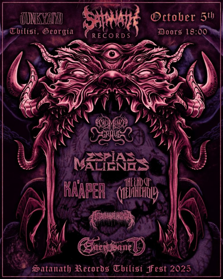 Satanath Records Fest at Junkyard (Tbilisi, Georgia)