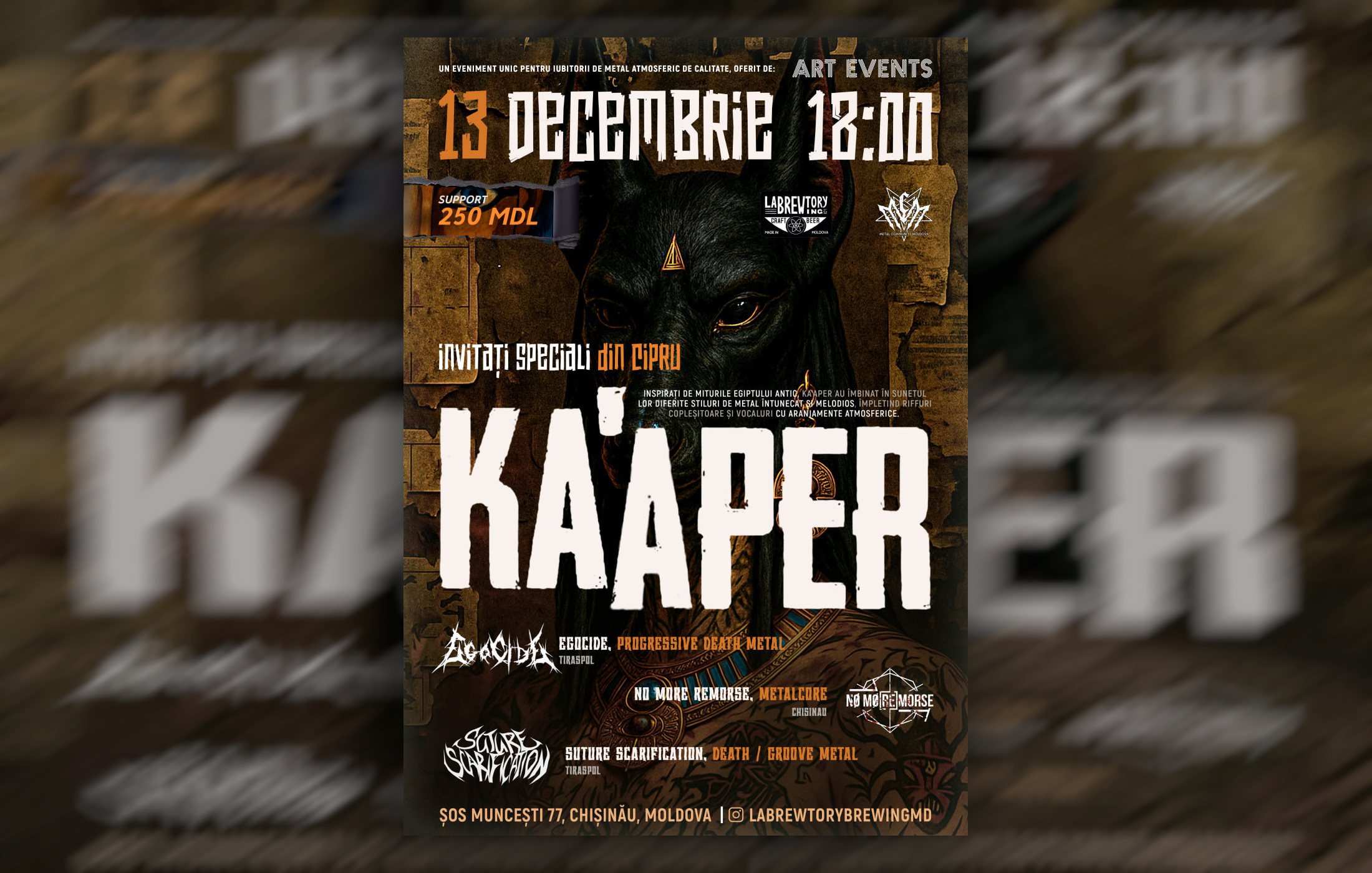 Metal Night at LaBREWatory (Chisinau, Moldova)