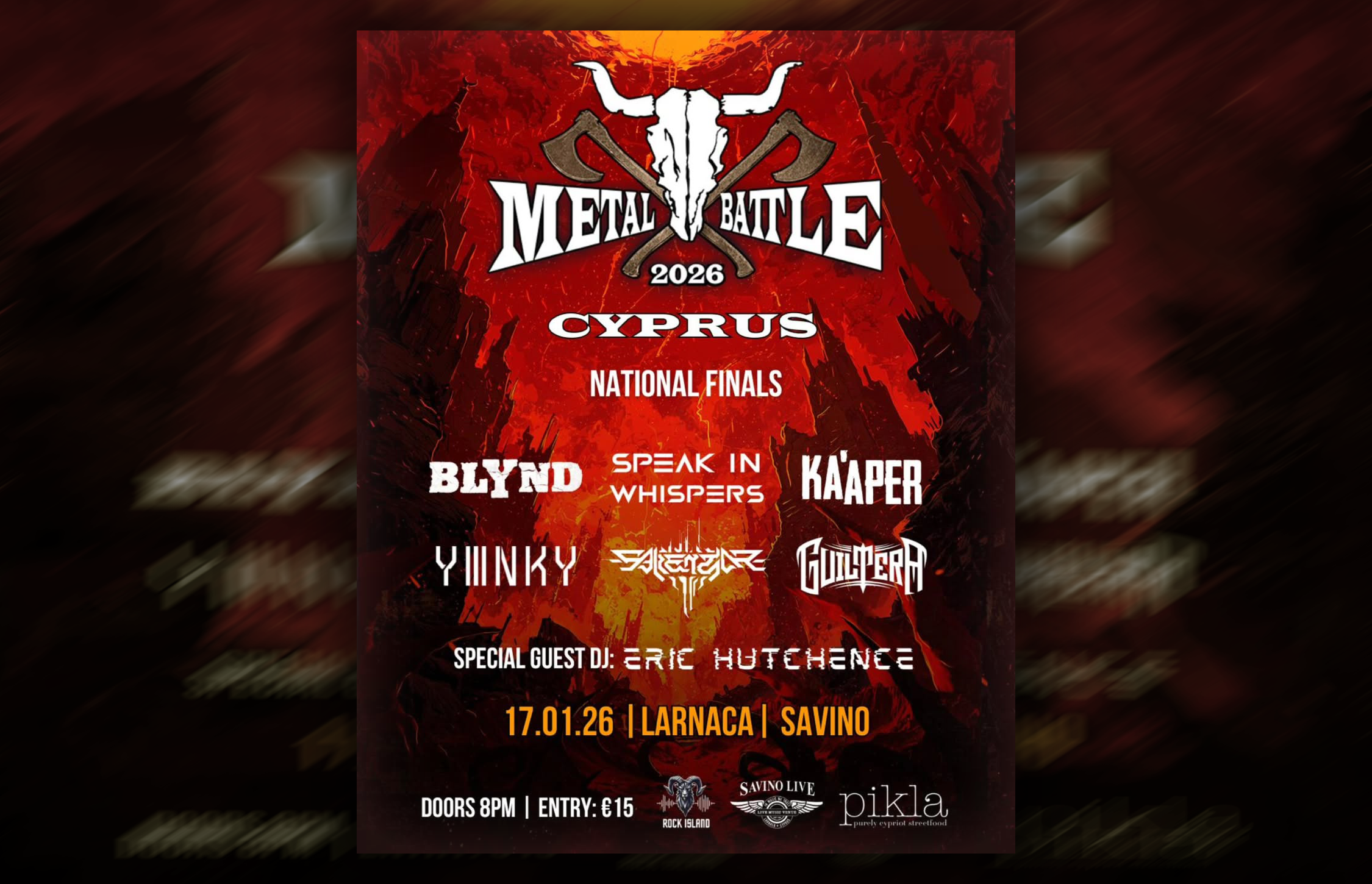 Wacken Metal Battle 2026 at Savino (Larnaca, Cyprus)
