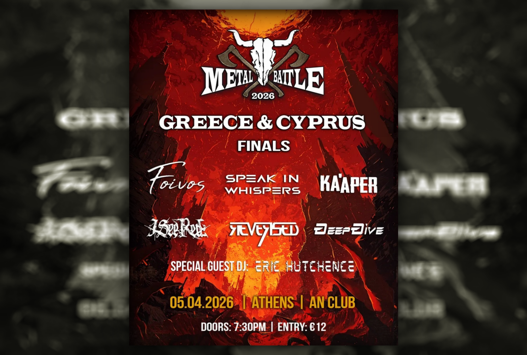 Wacken Metal Battle 2026 – CY and GR Finals (Athens, Greece)