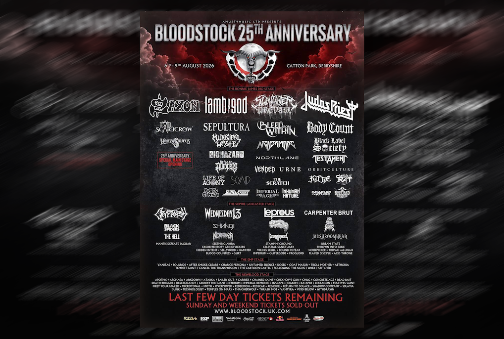 Bloodstock 2026 (Derbyshire, England)